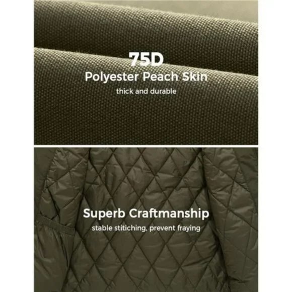 Men's Big and Tall Winter Warm Heavy Hooded Parka Jacket - Picture 7 of 8